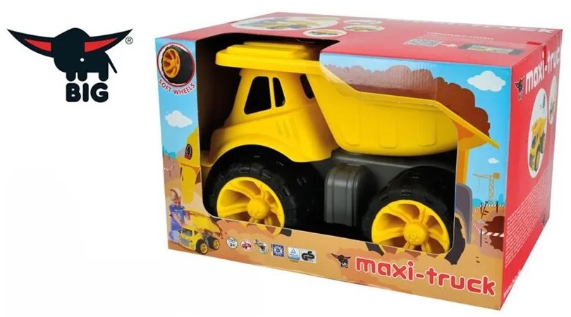 Big jeździk ciężarówka maxi truck samochód do piachu, przedszkola, domu...