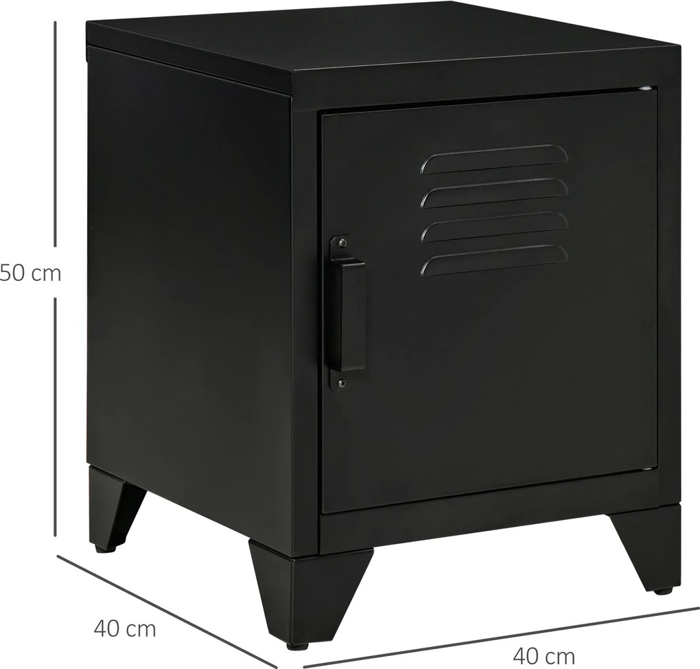 Stolik nocny HOMCOM 40 cm x 40 cm x 50 cm