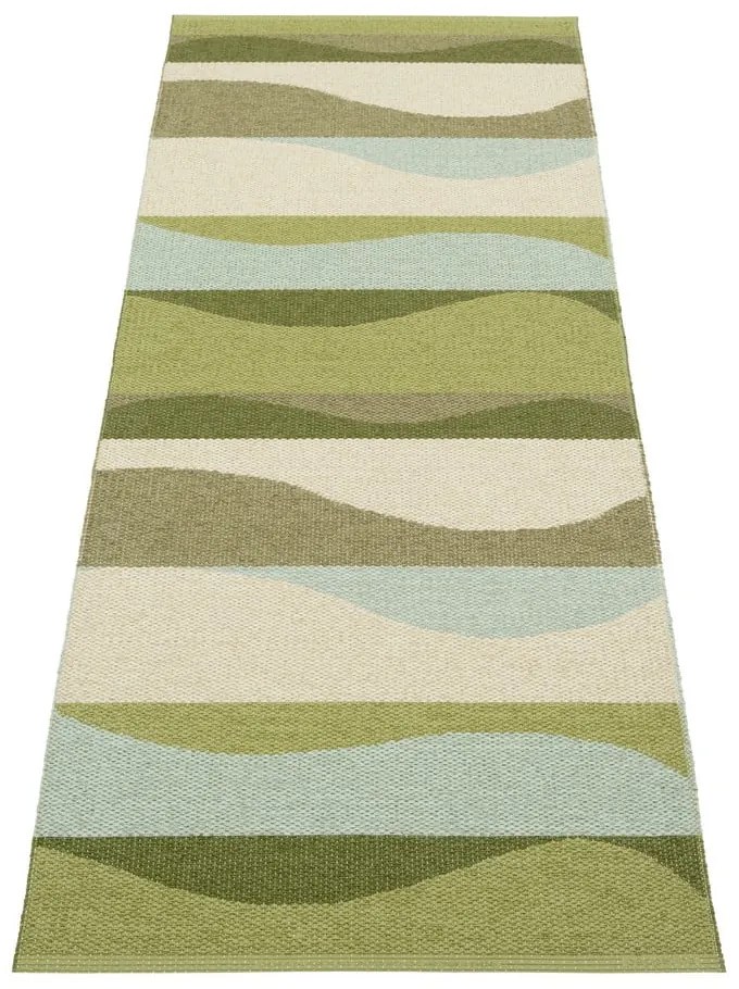 Zielony chodnik odpowiedni na zewnątrz 70x200 cm Urvi Woods – Pappelina