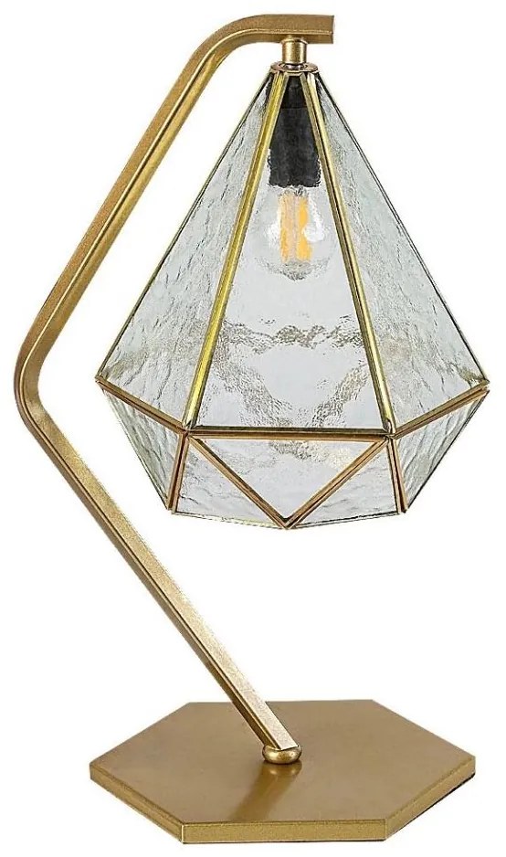 Rabalux 74201 - Lampa stołowa NORAH 1xE14/40W/230V złoty