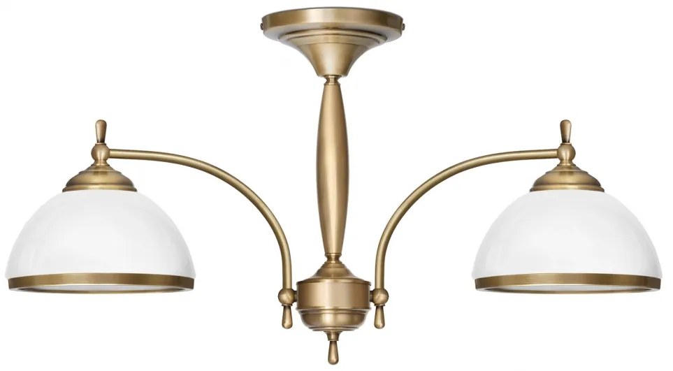 Klasyczny krótki żyrandol z mosiądzu CR-S2K