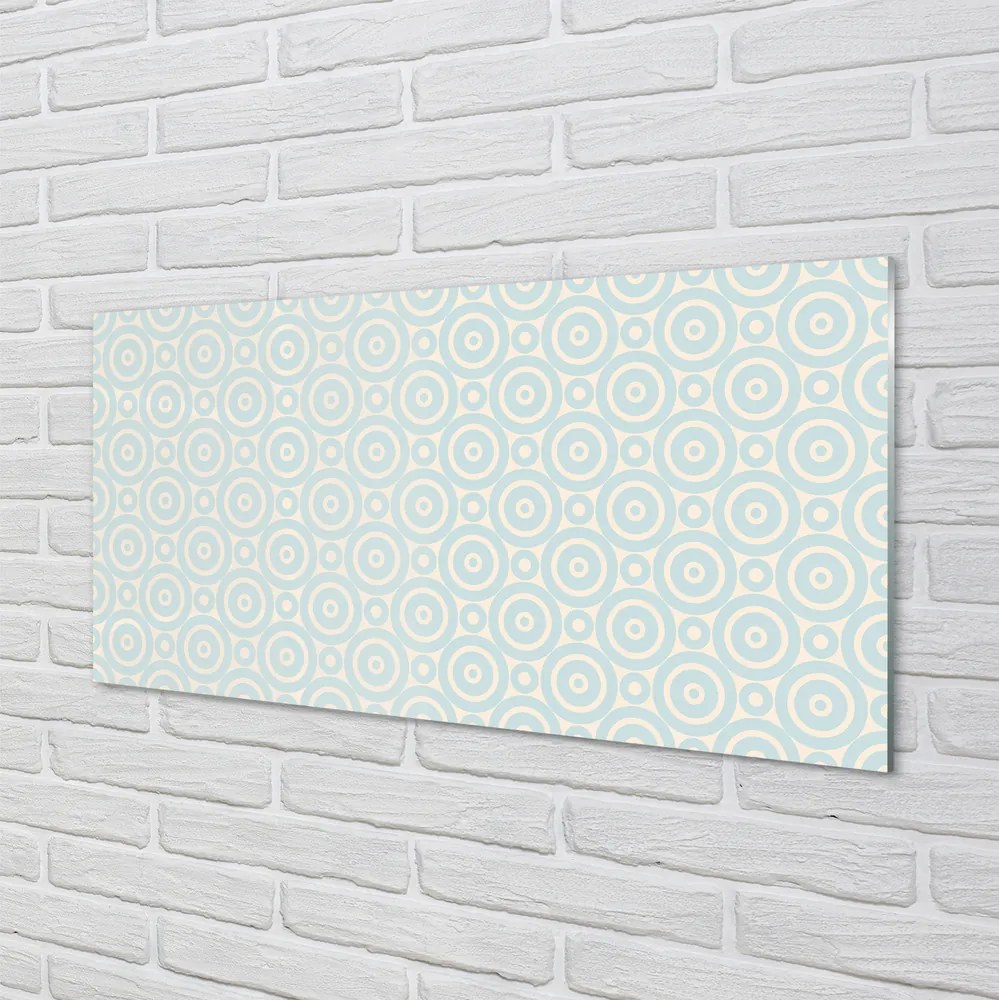 Szklany Panel Geometryczne Koła