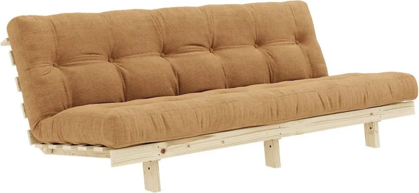 Musztardowa rozkładana sofa 190 cm Lean – Karup Design