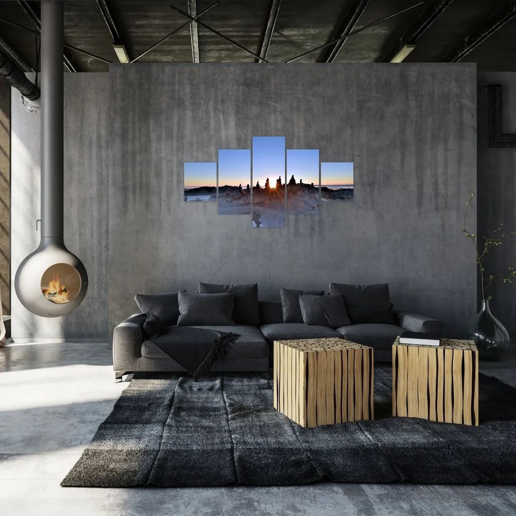 Obraz piaszczystej scenerii (125x70 cm)