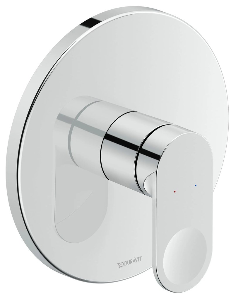 Duravit B.3 podtynkowa bateria prysznicowaMosiądz - chrom - Ø 17 cm