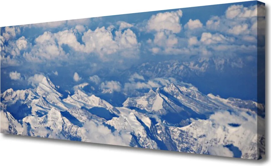 Zdjęcie na płótnie Majestat Gór nad Chmurami