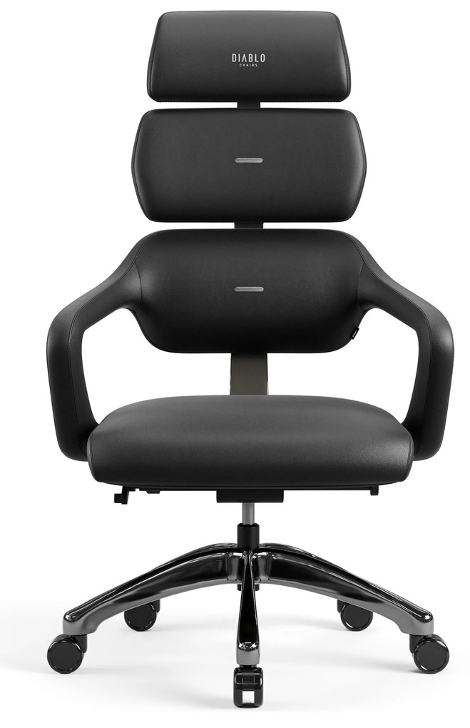 Fotel gabinetowy Diablo V-Modular, Carbon Black