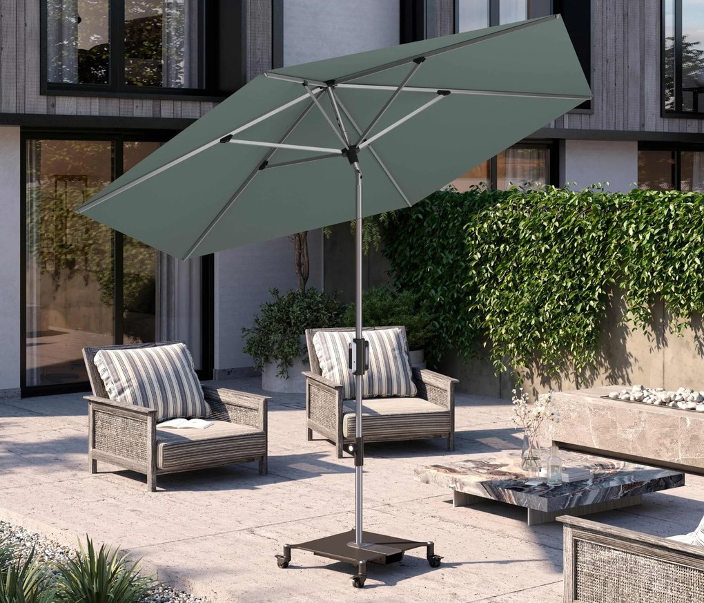 Knirps APOLL parasol ogrodowy 290 cm zielony