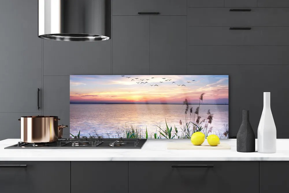 Panel Szklany Niebiański Spokój nad Morzem