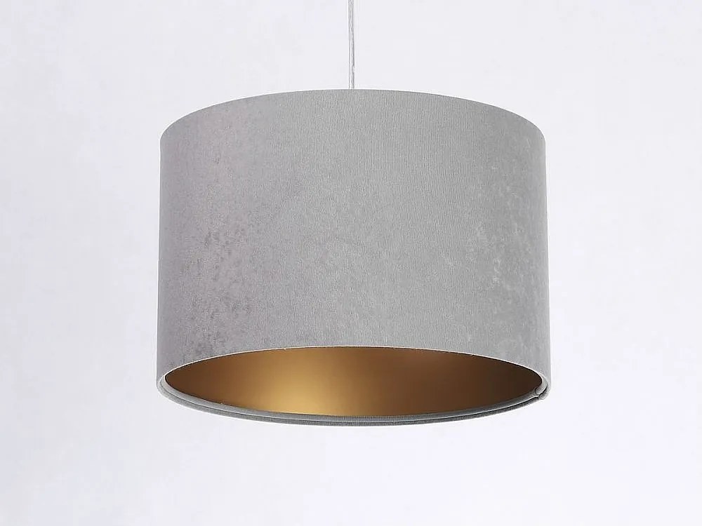 Lampa wisząca HOME 30 szara/złota