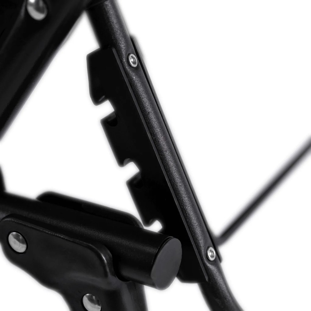 Składana leżanka z pikowaną poduchą Venus