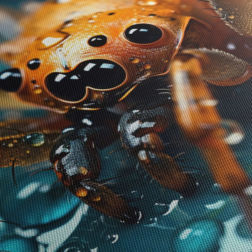 Obraz - Szczegół pająka (170x50 cm)