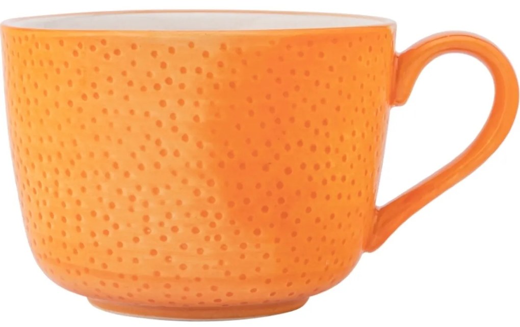 Altom Zestaw ceramicznych kubków jumbo Tropicanapomarańczowych 470 ml, 2 szt.
