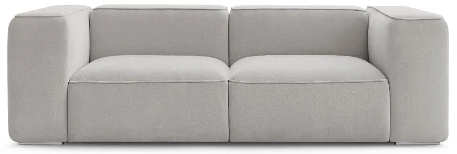 Jasnoszara sofa 255 cm Zephyr – Bobochic Paris