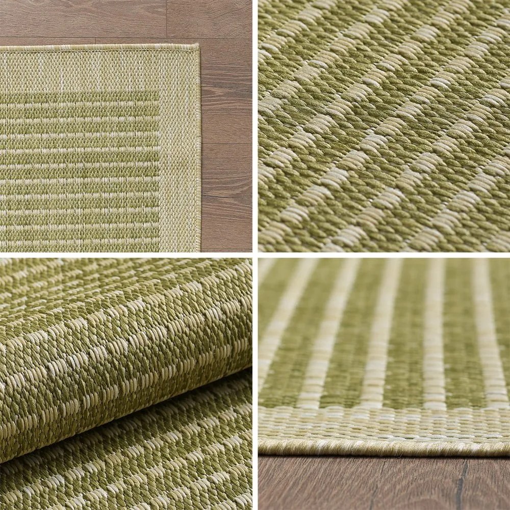 Chodnik odpowiedni na zewnątrz w kolorze khaki 80x250 cm Giza 1410 – Ayyildiz Carpets