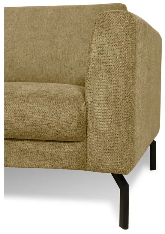 Musztardowa sofa 165 cm Gomero – Scandic