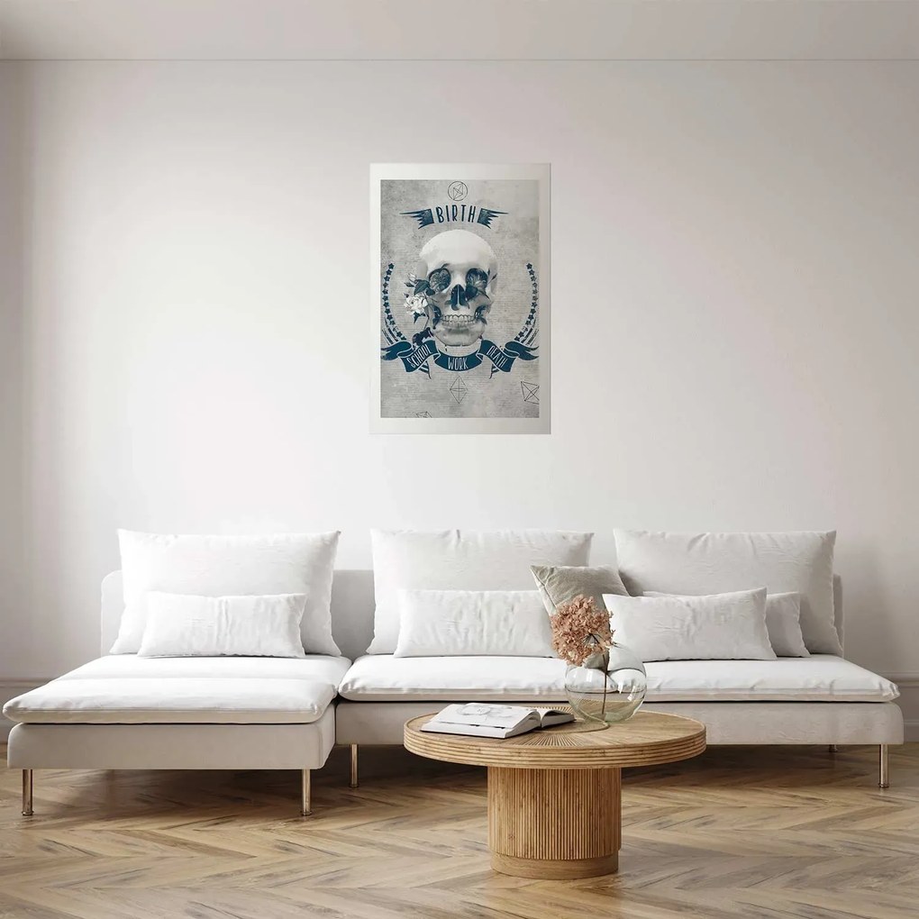 Plakat Life Is Brutal 21x30 cm bez ramy z marginesem ARTGEIST B