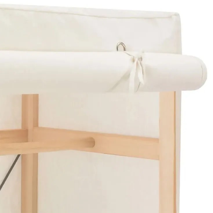 Szafa biała materiałowa z drążkiem E7-M22