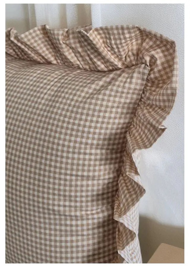 Bawełniana poszewka na poduszkę 45x45 cm Ruffled – Mila Home