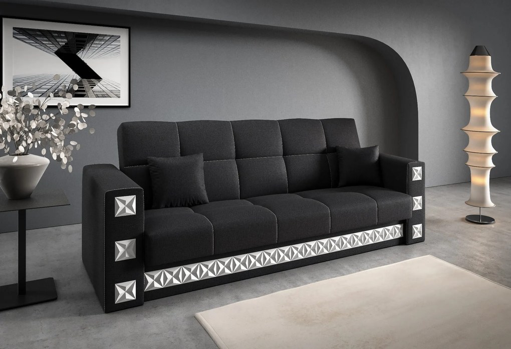 Wersalka Manila Pikowana rozkładana z funkcją spania