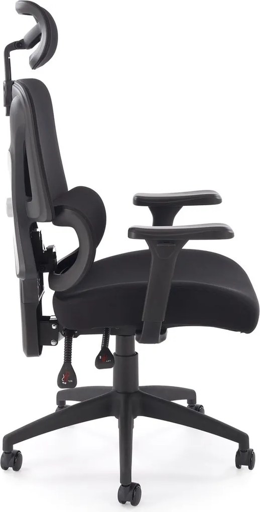 Fotel biurowy z regulacjami Astral Halmar, zgodny z normą BHP