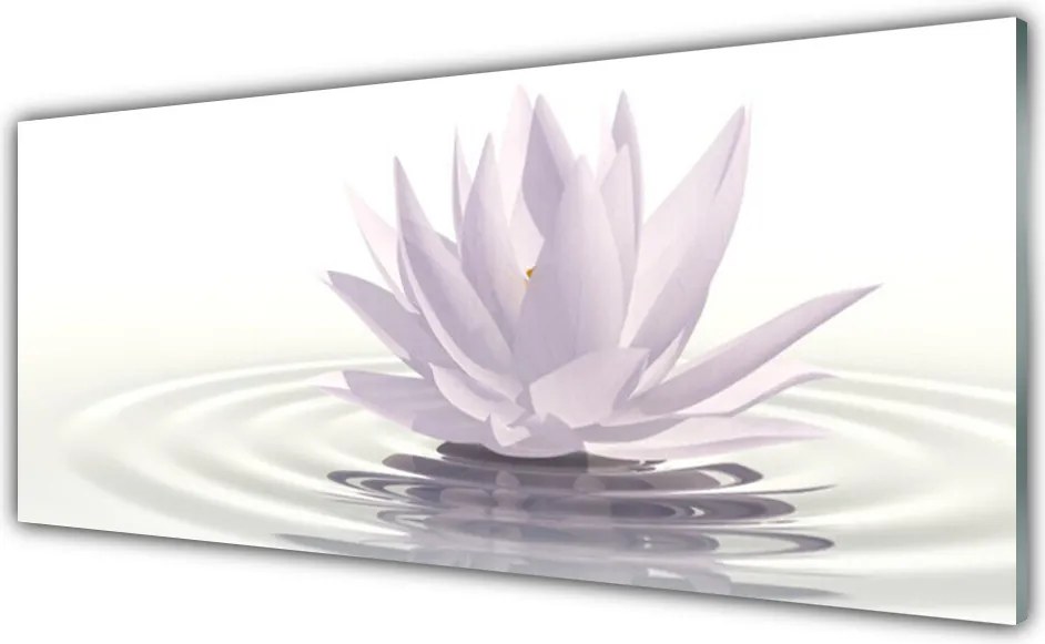 Szkło Dekoracyjne do Kuchni Kwiat Lotosu na Wodzie