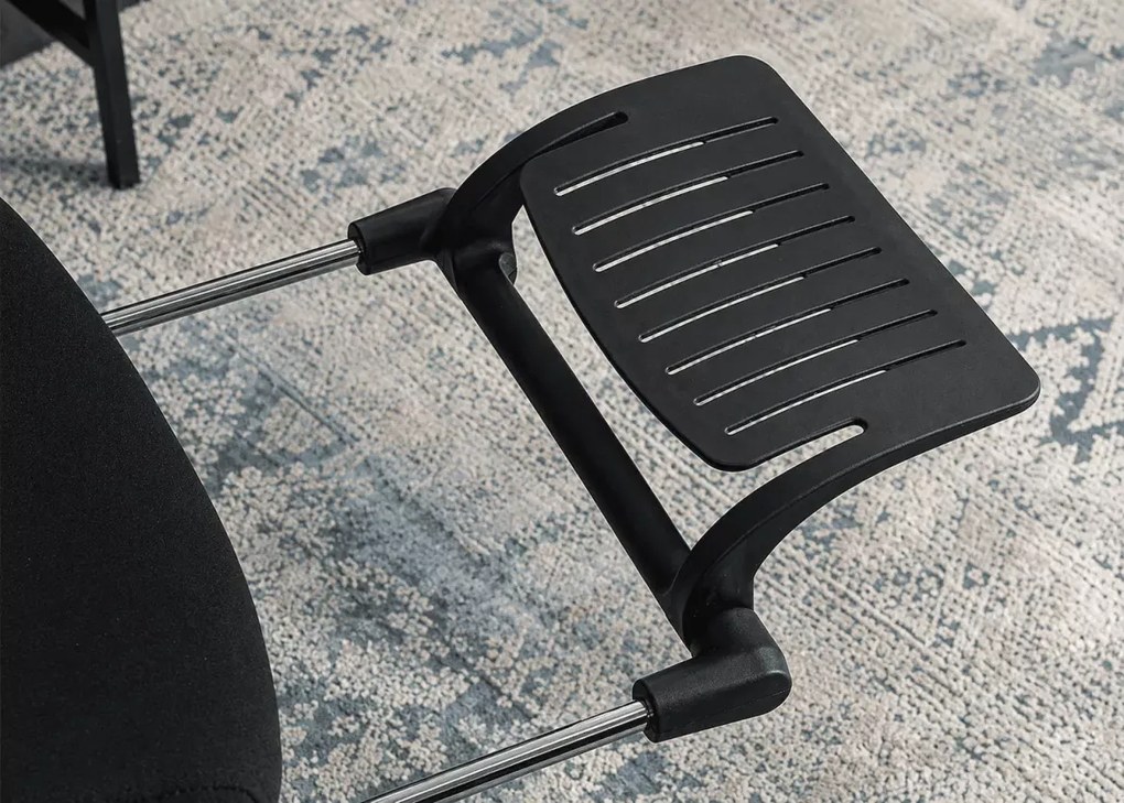 Ergonomiczny fotel biurowy Anaya z regulowanym zagłówkiem i wysuwanym podnóżkiem – komfort i design na najwyższym poziomie