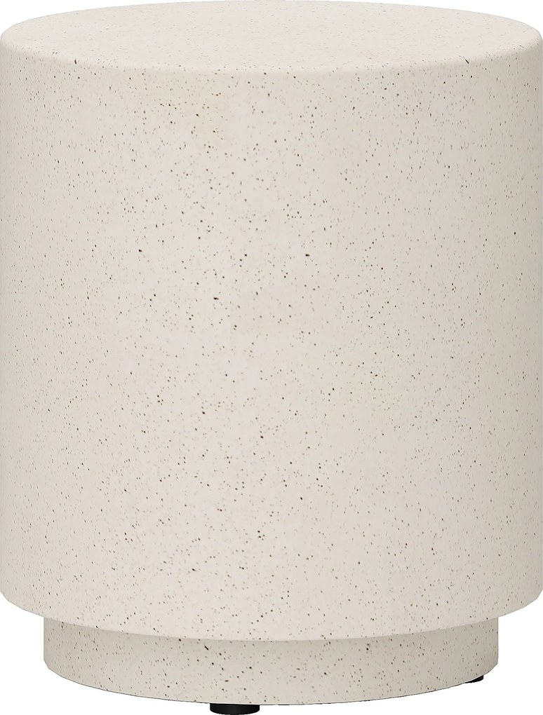 HOMCOM stolik kawowy nowoczesny stolik pomocniczy betonowy szary do salonu sypialni 37x37x43 cm | Aosom PL
