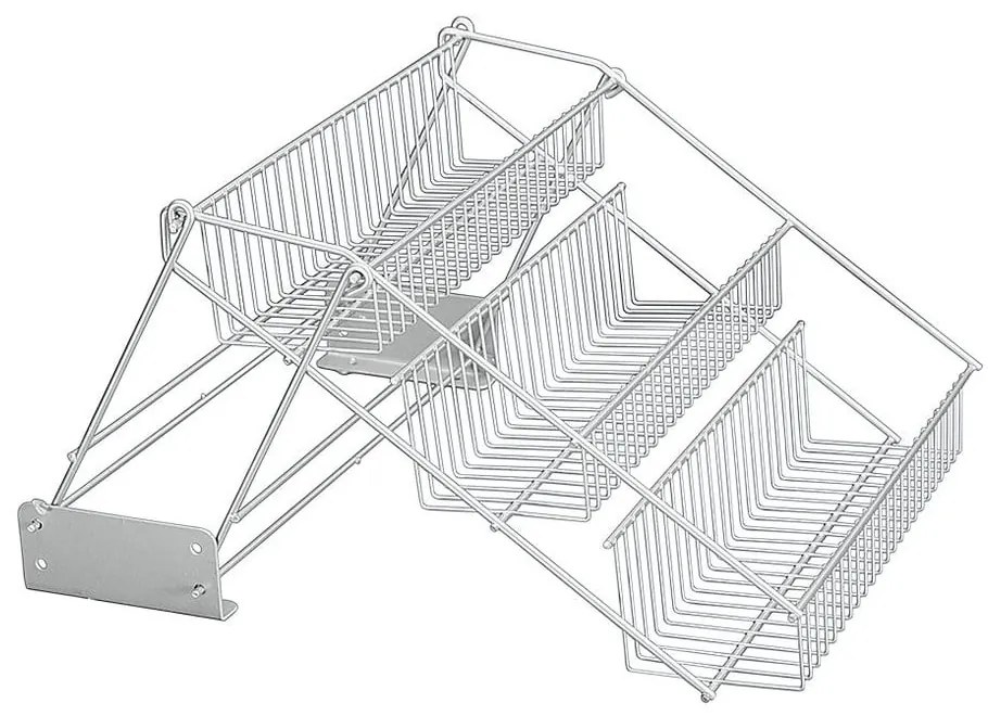 Wysuwany stojak na słoiczki z przyprawami Metaltex Up&Down