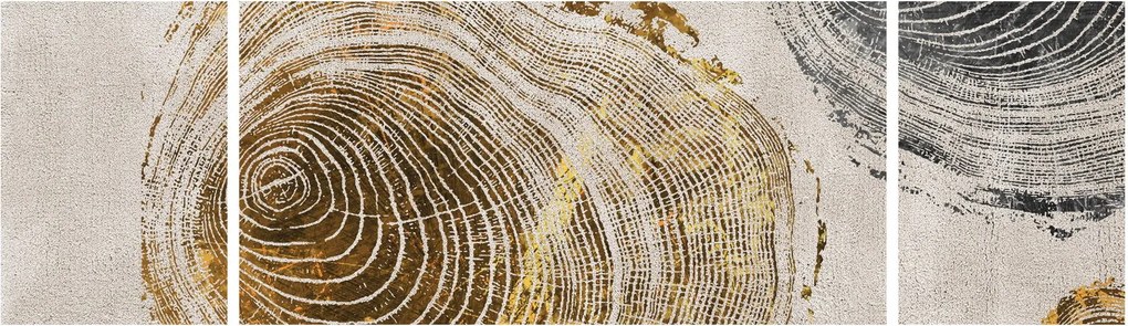 Obraz - Abstrakcja pnia (170x50 cm)