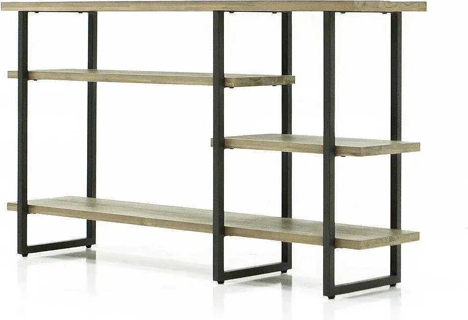 Konsola 140x80x35 cm piaskowy przepływ flol08