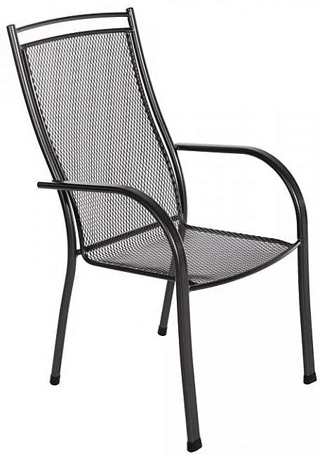 Metalowy zestaw ogrodowy PALMA IV. 1 + 4 Stół 90 x 90 cm (CT0312)