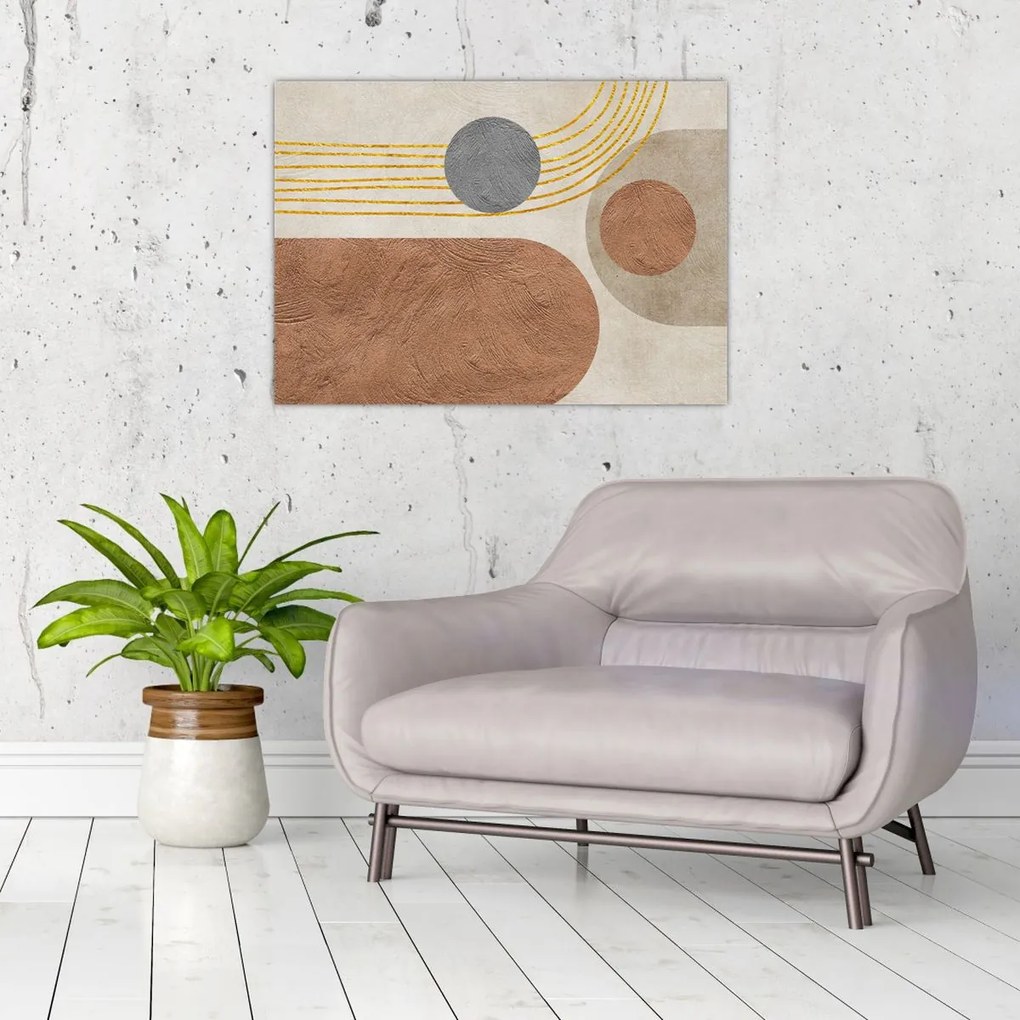 Obraz - Nowoczesny kolaż (70x50 cm)