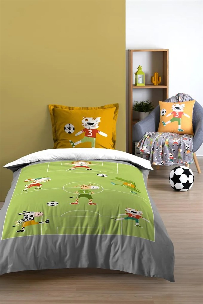 Koc dla dziecka MARACANA piłka nożna, 130 x 160 cm