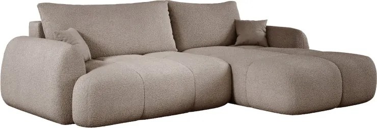 Narożnik COCO z funkcją spania poduszkami i pojemnikiem Now Or Never 16 DOMOHOME