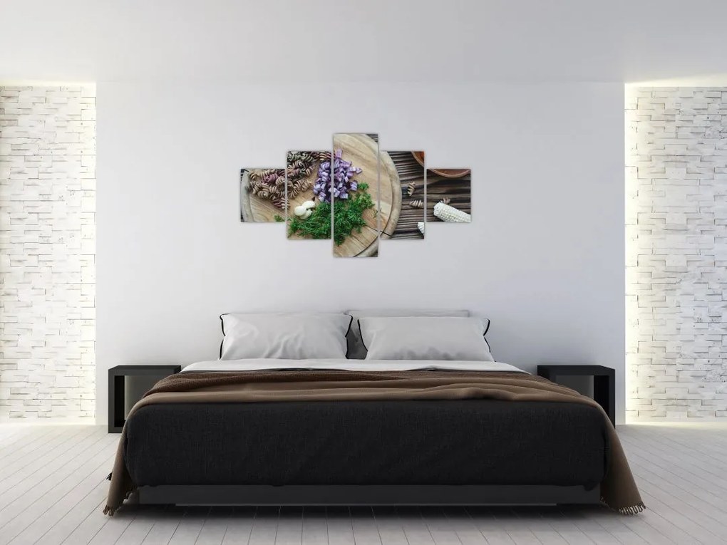 Obraz - Z deski kuchennej (125x70 cm)