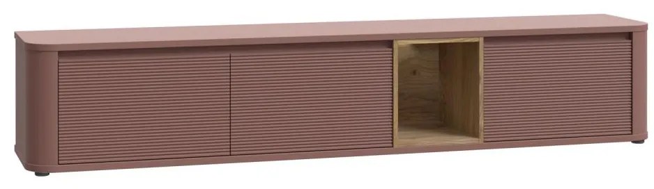 Szafka RTV INAR brązowa/brązowa