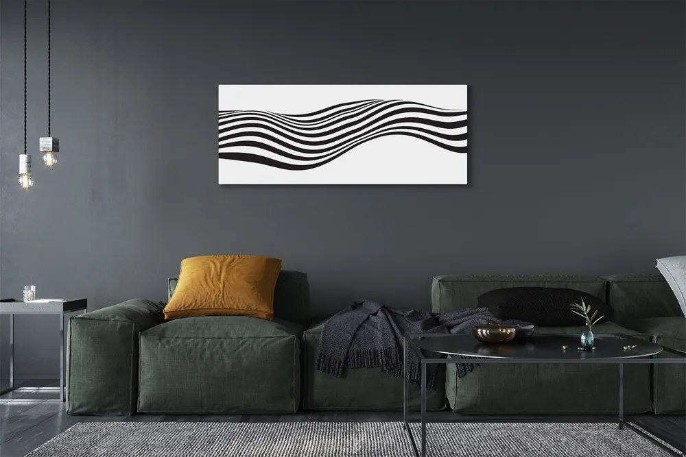 Zdjęcie na płótnie Falujący Wzór Zebry