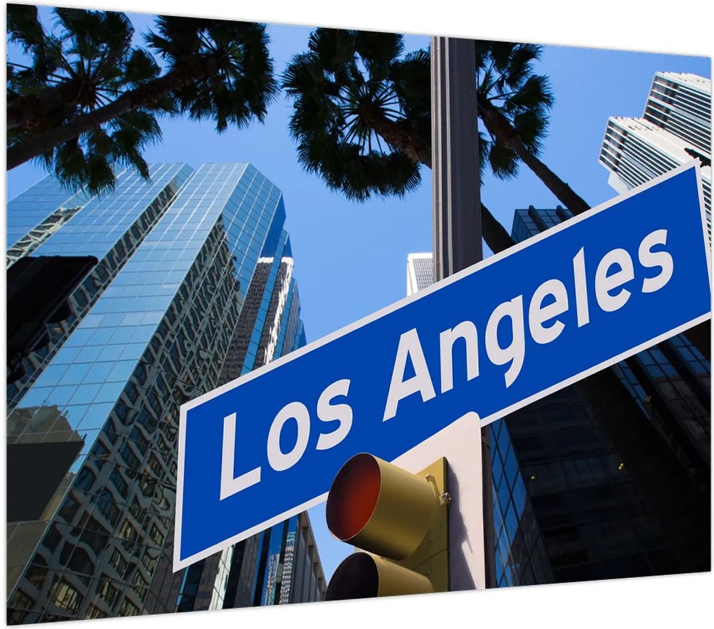 Obraz na szkle - Los Angeles (70x50 cm)
