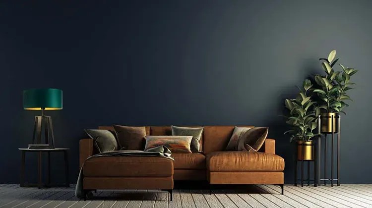 Lampa stołowa glamour na czarnym stelażu - K6-H02