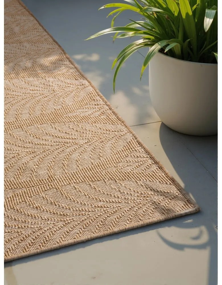Dywan odpowiedni na zewnątrz w beżowo-śmietankowym kolorze 200x290 cm Duet Liora – NORTHRUGS