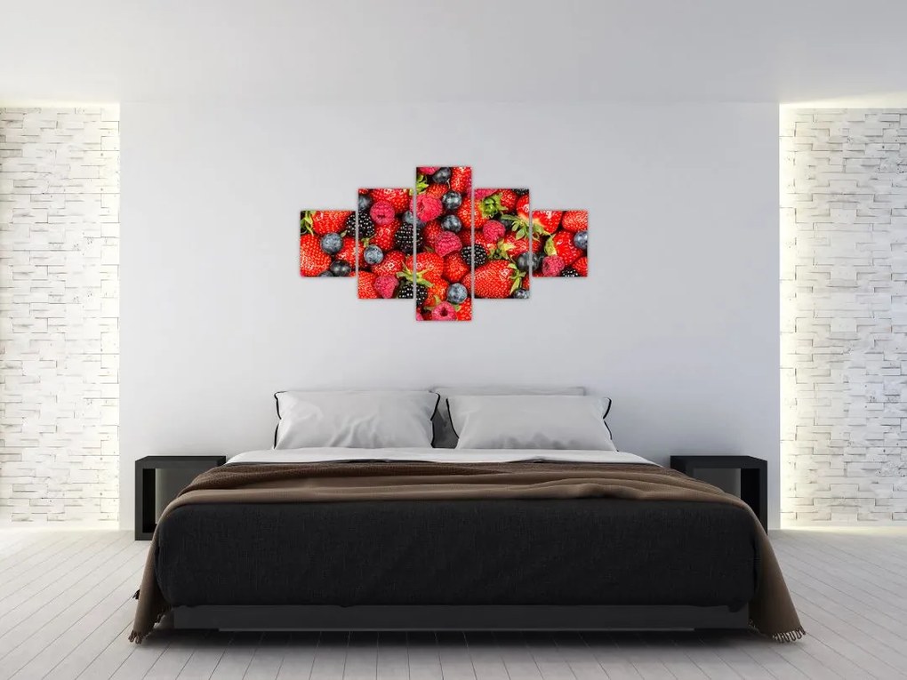 Obraz - Ładunek owoców (125x70 cm)