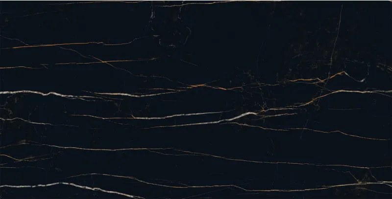 Mexen Flamingo Black gres szkliwiony rekt. G1, płytka podłogowo-ścienna 120 x 60 cm, wysoki połysk - TL215-120-060-00
