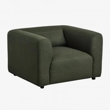 Zestaw 2 Tapicerowanych Foteli Fogler Tkanina Baranek Boucle Żółty Curri - Sklum