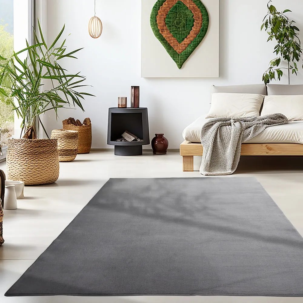 Szary dywan odpowiedni do prania 60x110 cm Sky – Ayyildiz Carpets