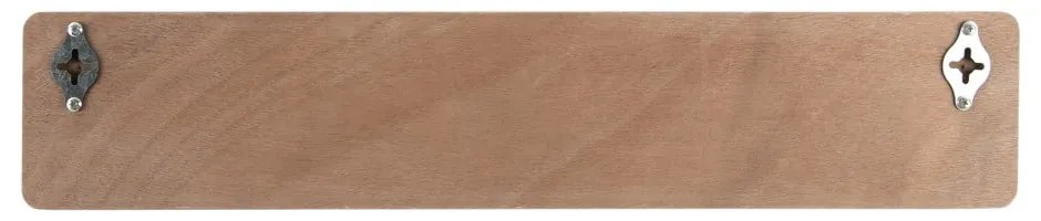 Czarny wieszak ścienny 60 cm Rizar – PT LIVING