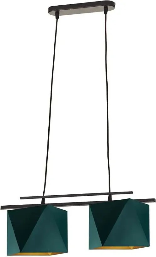 Lampa wisząca glamour z abażurami - L0-P82