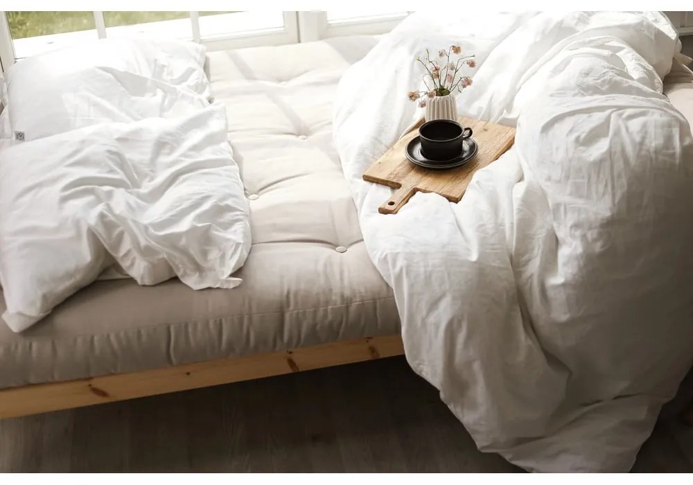 Sofa wielofunkcyjna Karup Design Grab Natural Clear/Clay Brown