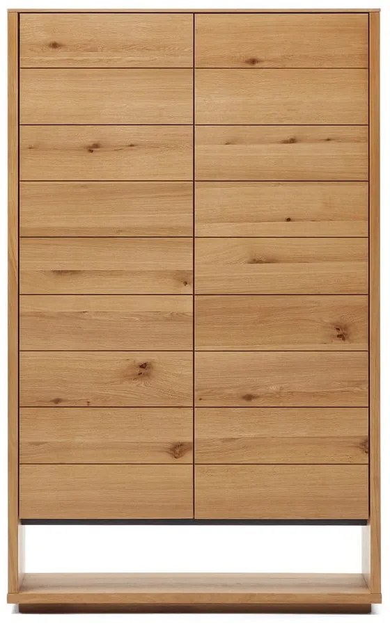 Szafka w dekorze dębu 100x163,5 cm Alguema – Kave Home