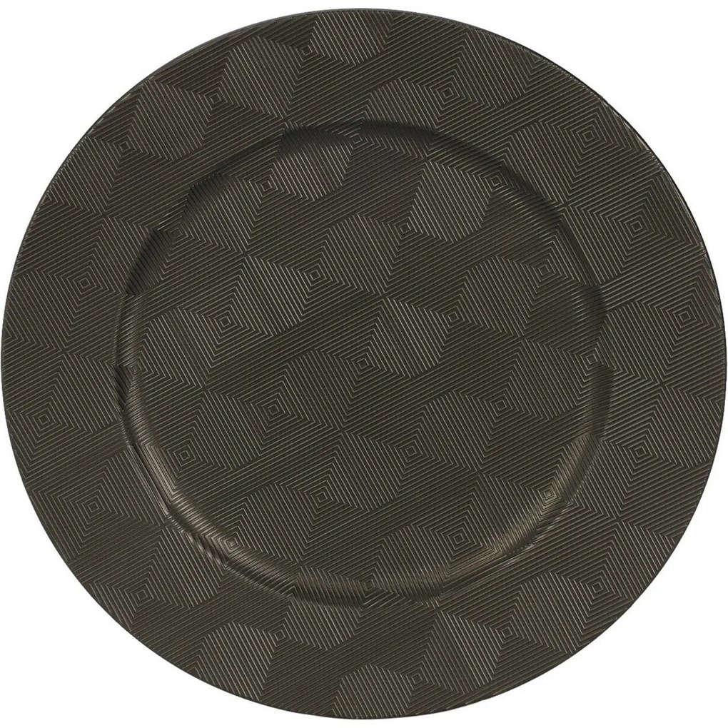 Podkładka pod talerz Black Square, 33 cm